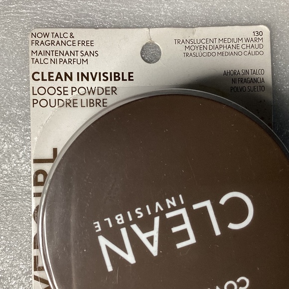 Covergirl Clean Invisible Loose Powder 130 Translucent Medium Warm - Picture 4 of 7